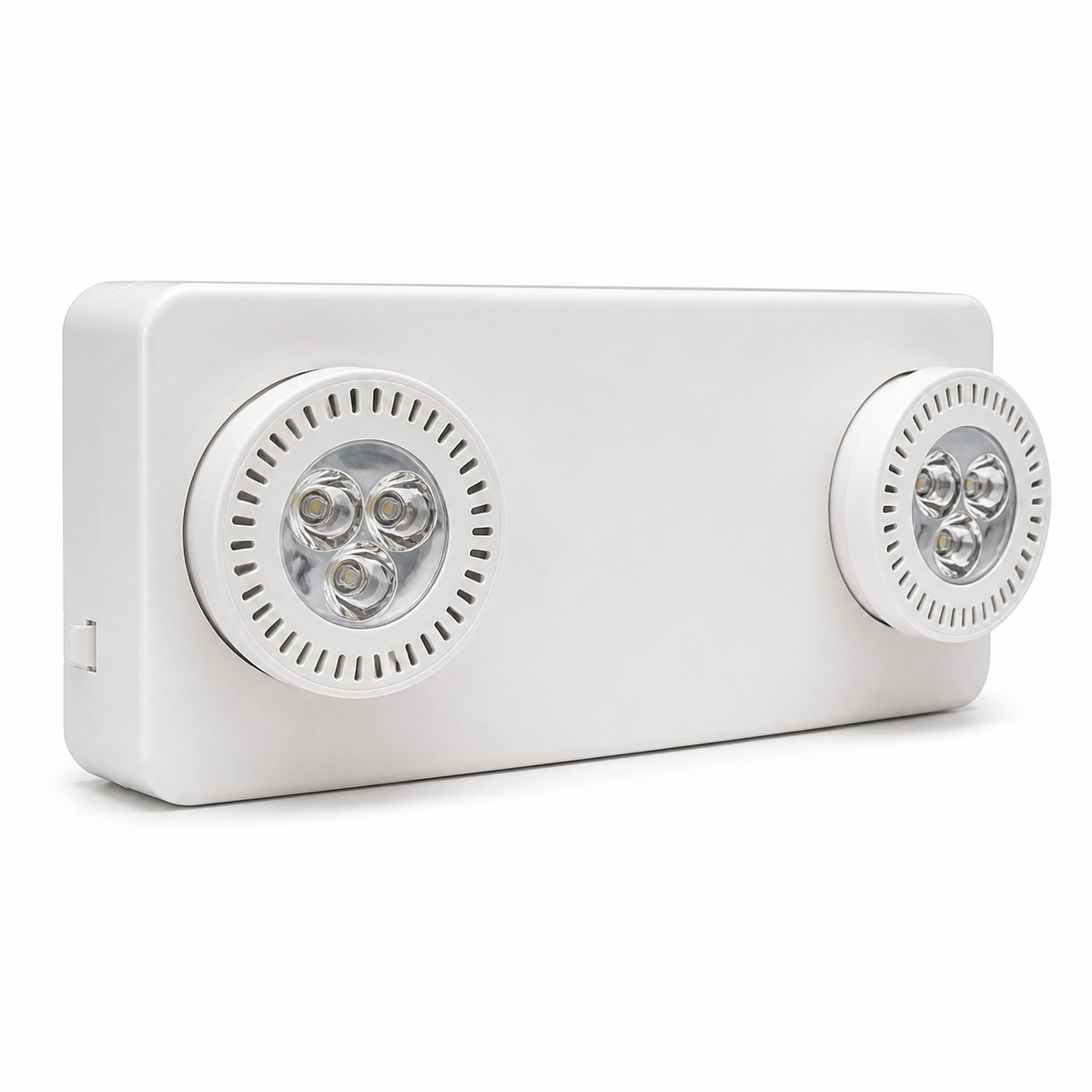 High output dual-head LED emergency lighting unit