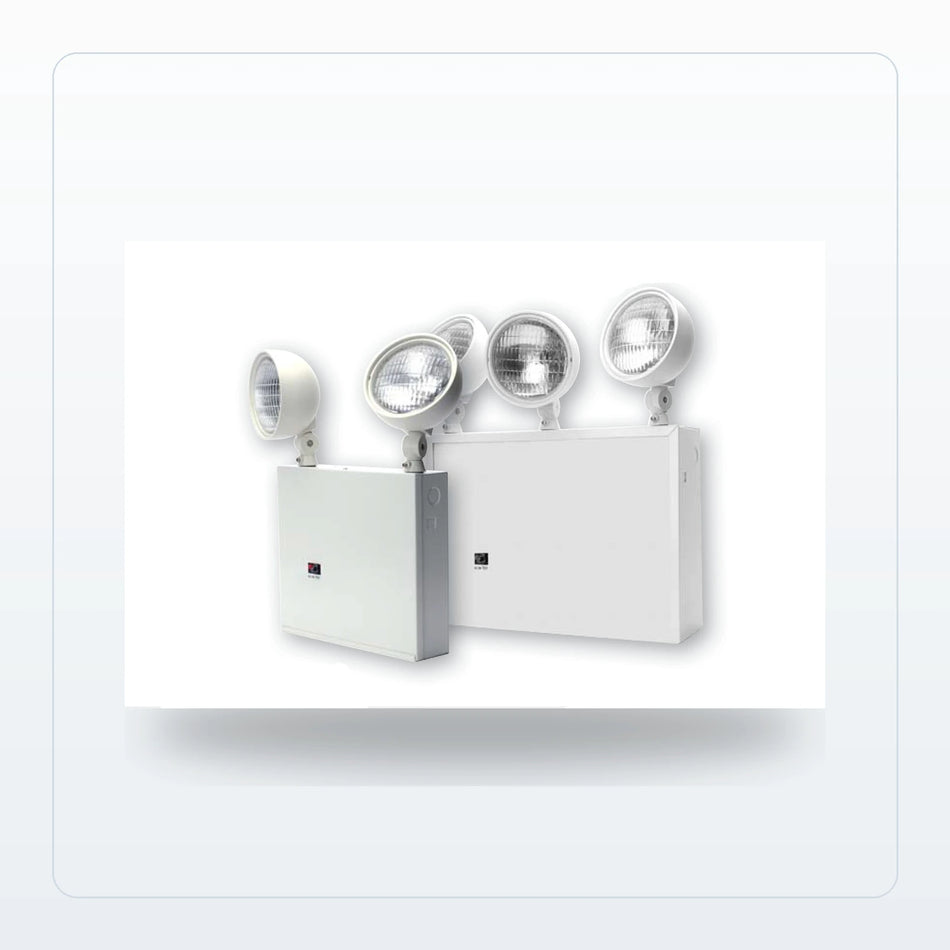 New York City Approved Steel Glare Free Lamp Heads Emergency Unit - Unlimited Lights Project Ready for Unlimited Lights