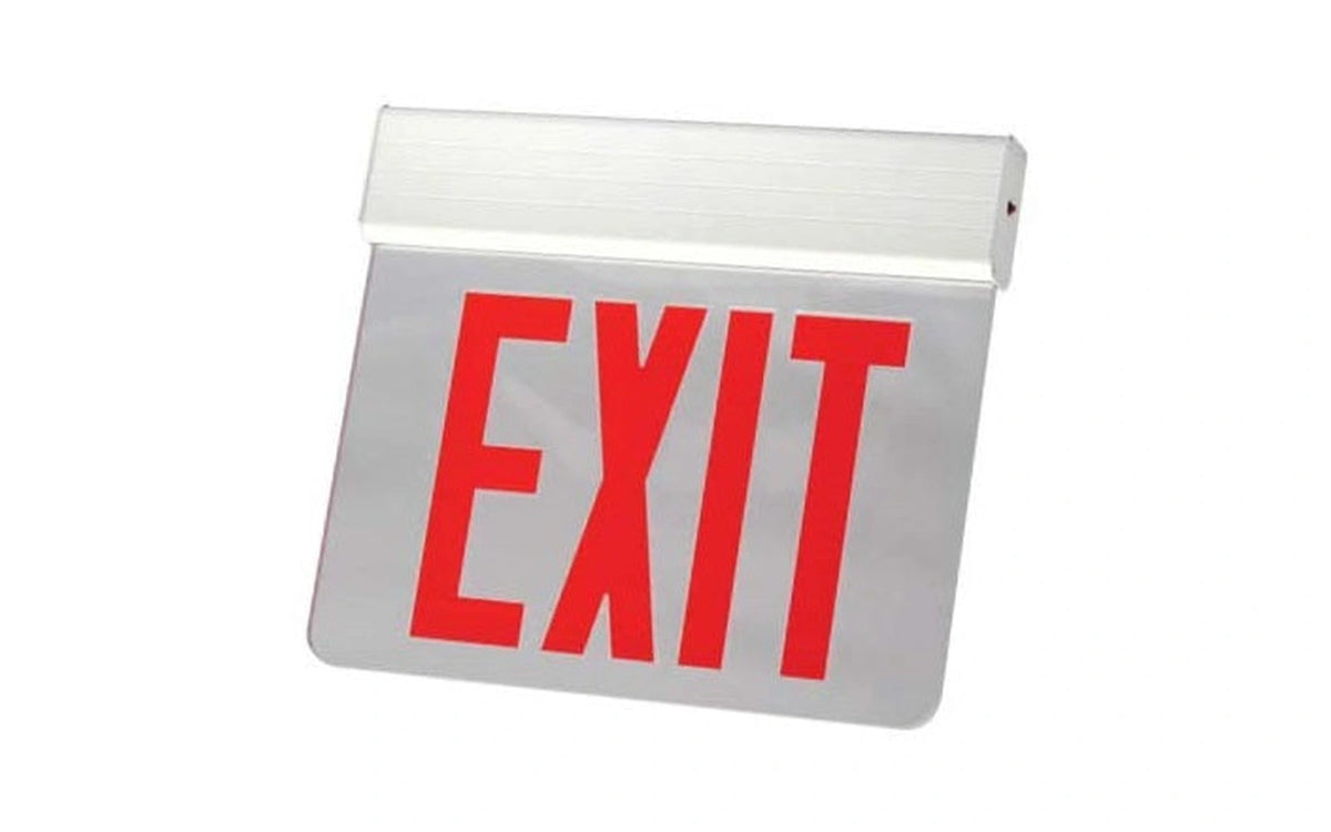 New-York-City-Compliant Edge-Lit Exit Sign - Unlimited Lights Project Ready alternate real product photo