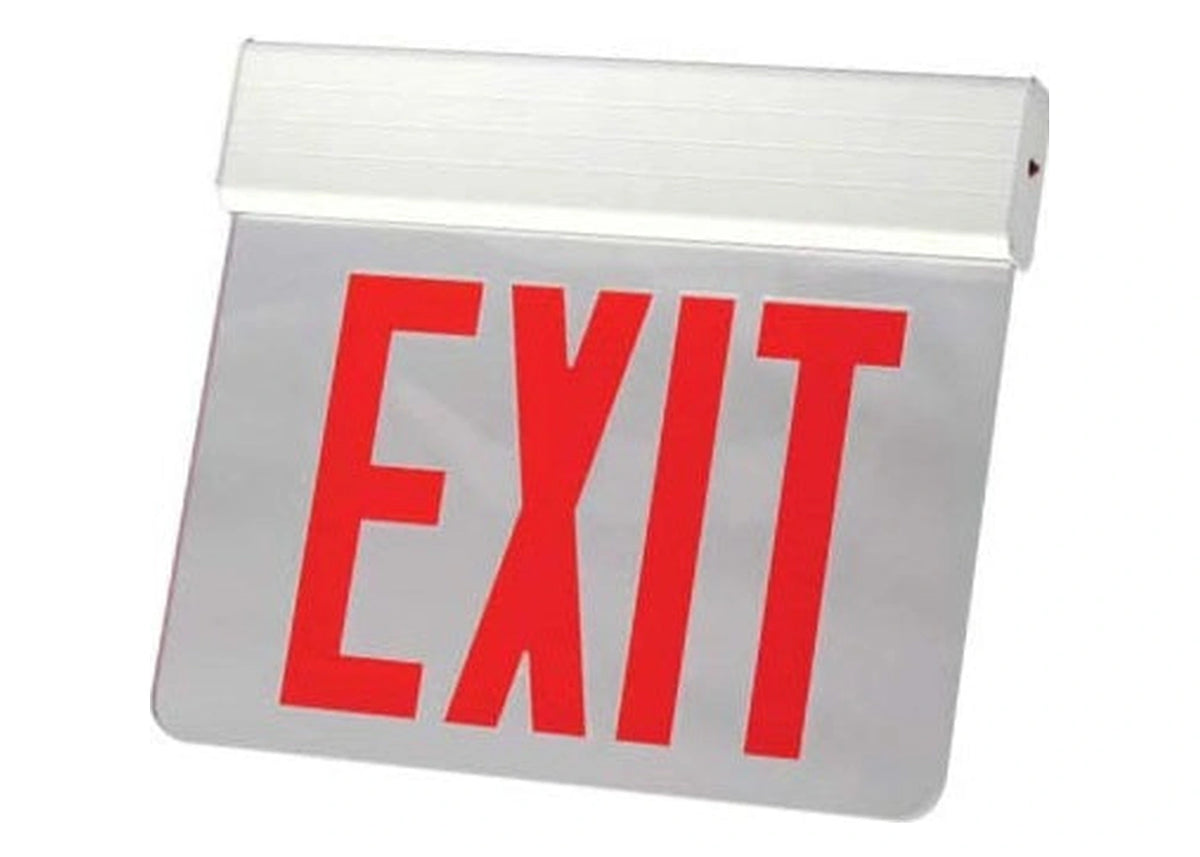 New-York-City-Compliant Edge-Lit Exit Sign - Unlimited Lights Project Ready real product detail photo