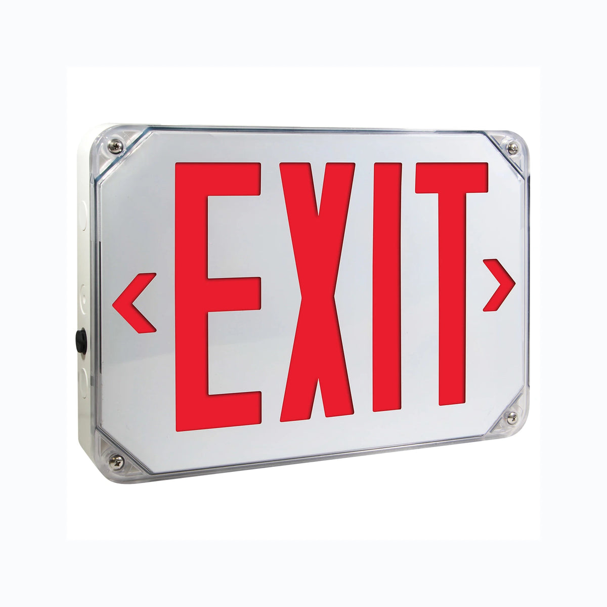 NYC NEMA 4X LED Exit Sign - IP66, Wet-Location & Food-Zone Rated for Unlimited Lights