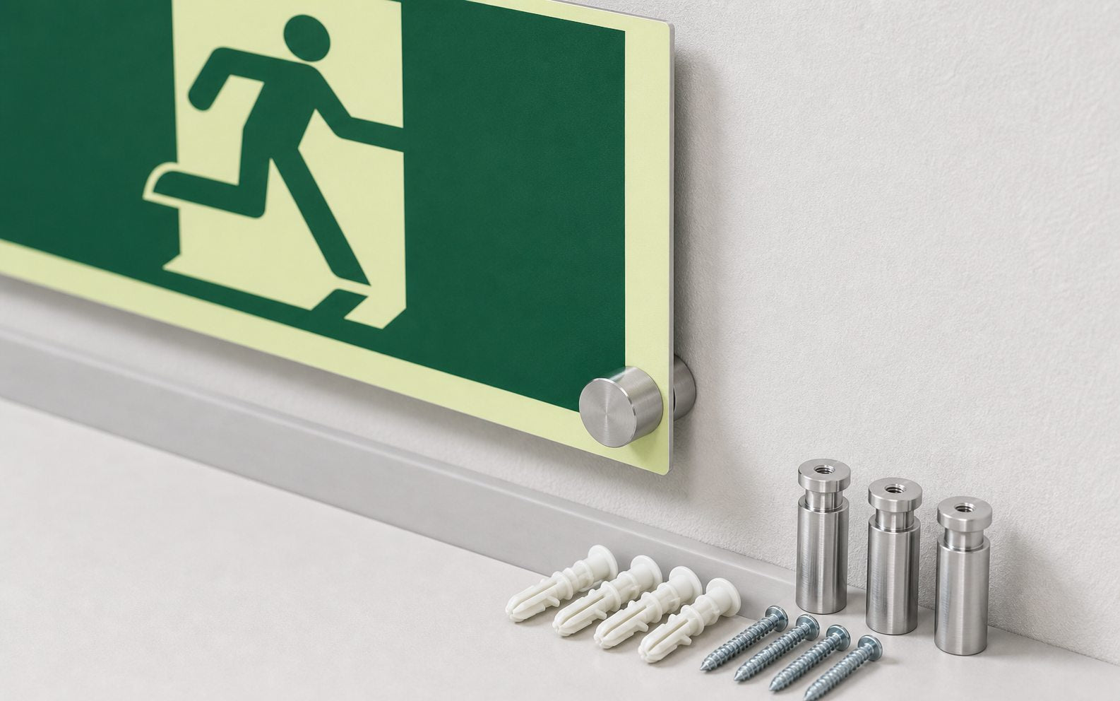 Photoluminescent Exit Signs - Mounting Hardware