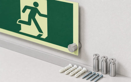 Photoluminescent Exit Signs - Mounting Hardware