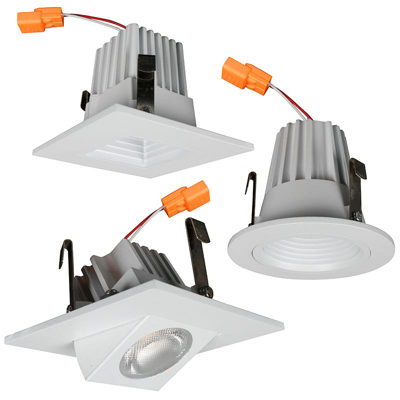 TraceLite BLED-2T Series 2" Recessed Trim, Wet Location, Die-cast, 9W, 600 Lumens