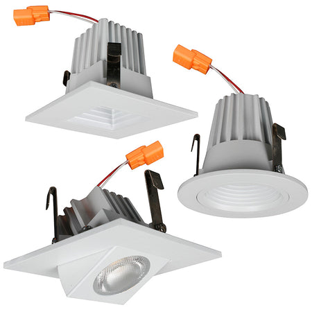 TraceLite BLED-2T Series 2" Recessed Trim, Wet Location, Die-cast, 9W, 600 Lumens