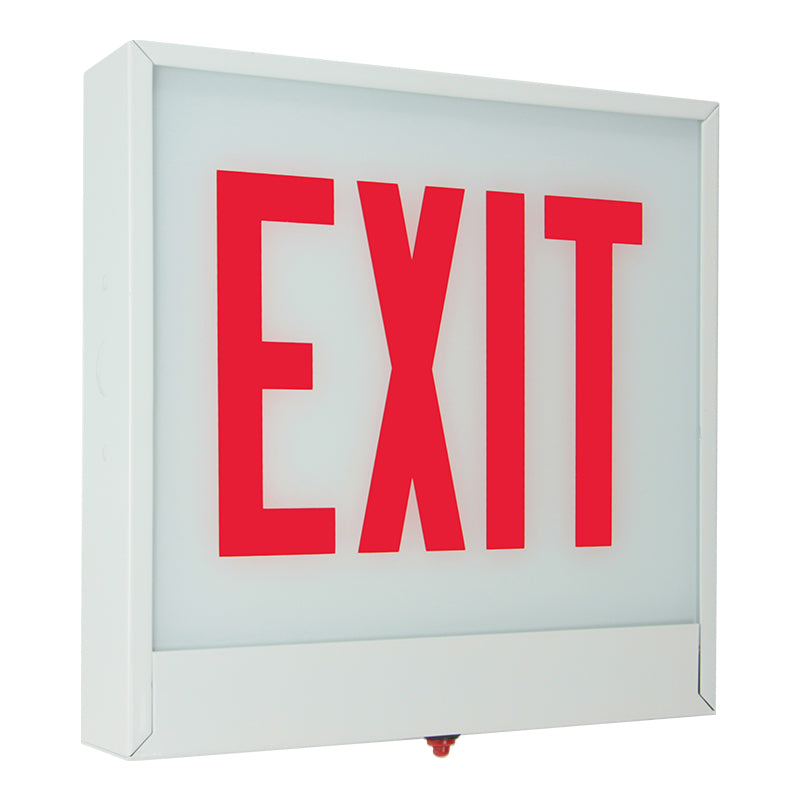 Exitronix CHEX Series City of Chicago LED Steel Exit Sign