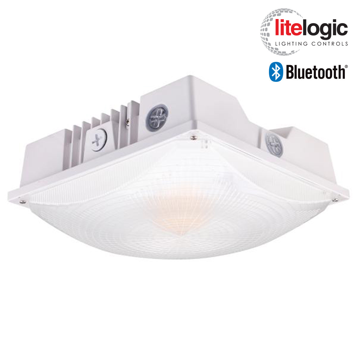 TraceLite ECX Series Square Slim Die-cast LED Canopy