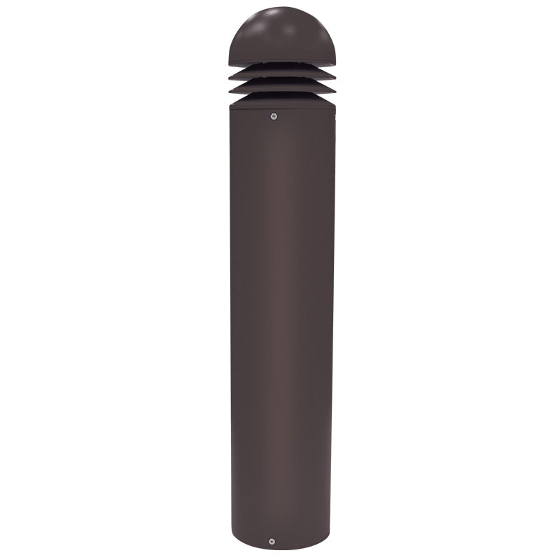 TraceLite ELB Series Louvered Bollard with High Abuse Option, 18-35W, 966 Lumens