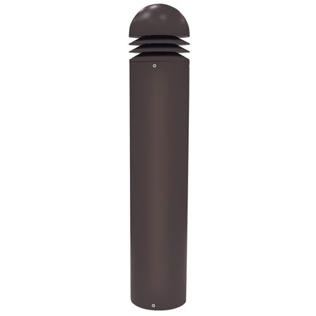 TraceLite ELB Series Louvered Bollard with High Abuse Option, 18-35W, 966 Lumens