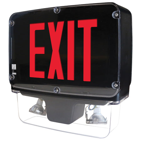 Exitronix NXFC Series NEMA 4X, UL-EPH Classified, LED Combo Exit Sign