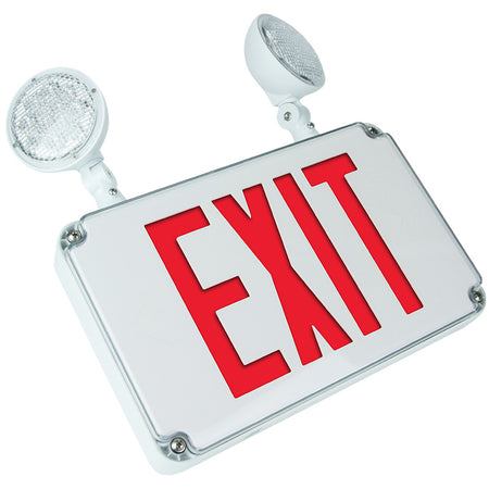 Exitronix VEX-WPCR Series Wet Location LED Exit Combo with Remote Capability
