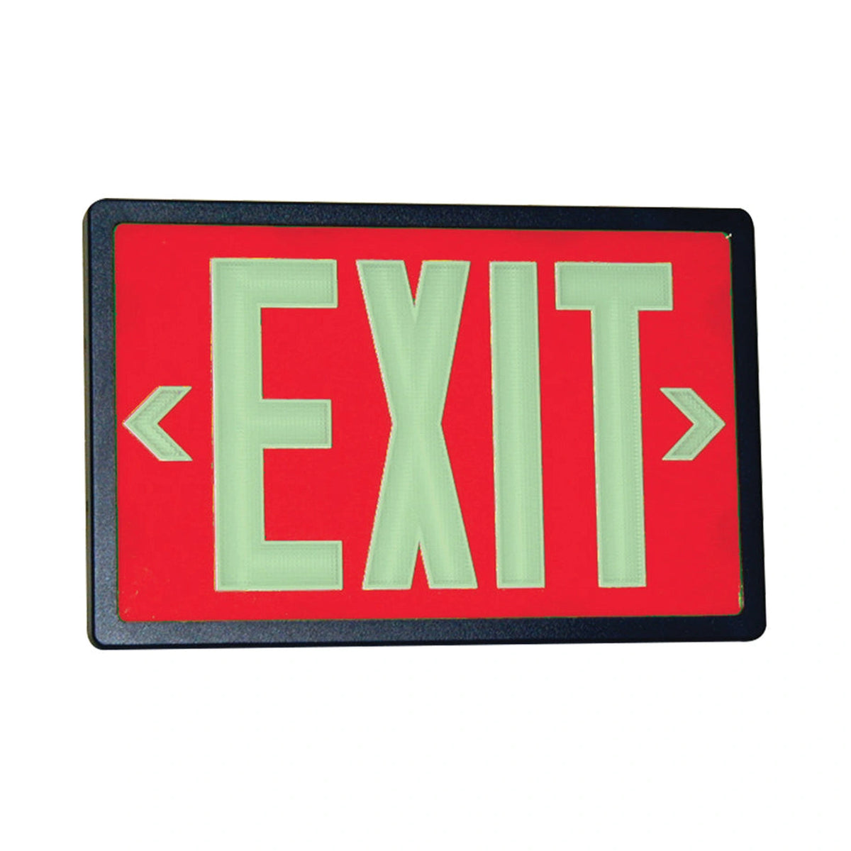 Tritium Self-Luminous Exit Sign - 10 or 20 Years, No Power Required - Unlimited Lights Project Ready real product photo