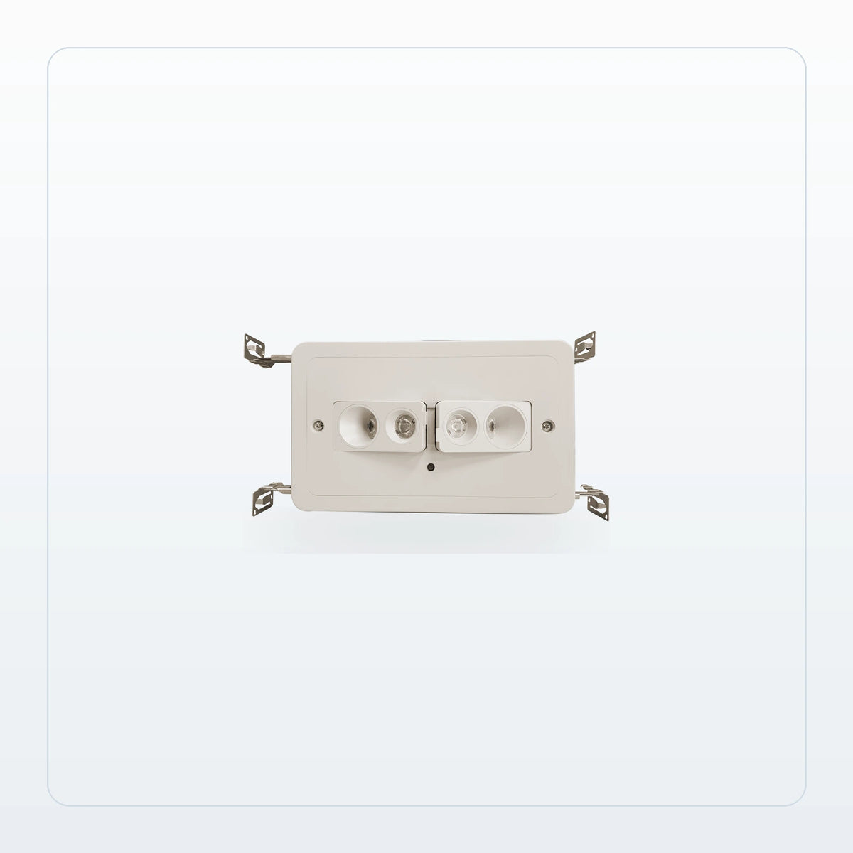 Recessed LED Emergency Lighting for Commercial Interiors for Unlimited Lights