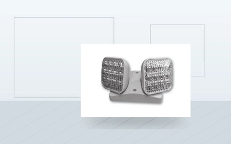 Emergency Lights application image for Indoor Thermoplastic Remote Head with Adjustable LED Lamps