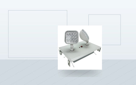 Emergency Lights application image for Recessed LED Emergency Light with Dual Heads - NYC Approved