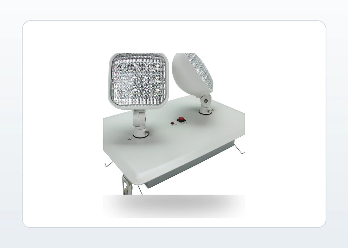 Recessed LED Emergency Light with Dual Heads - NYC Approved product detail image