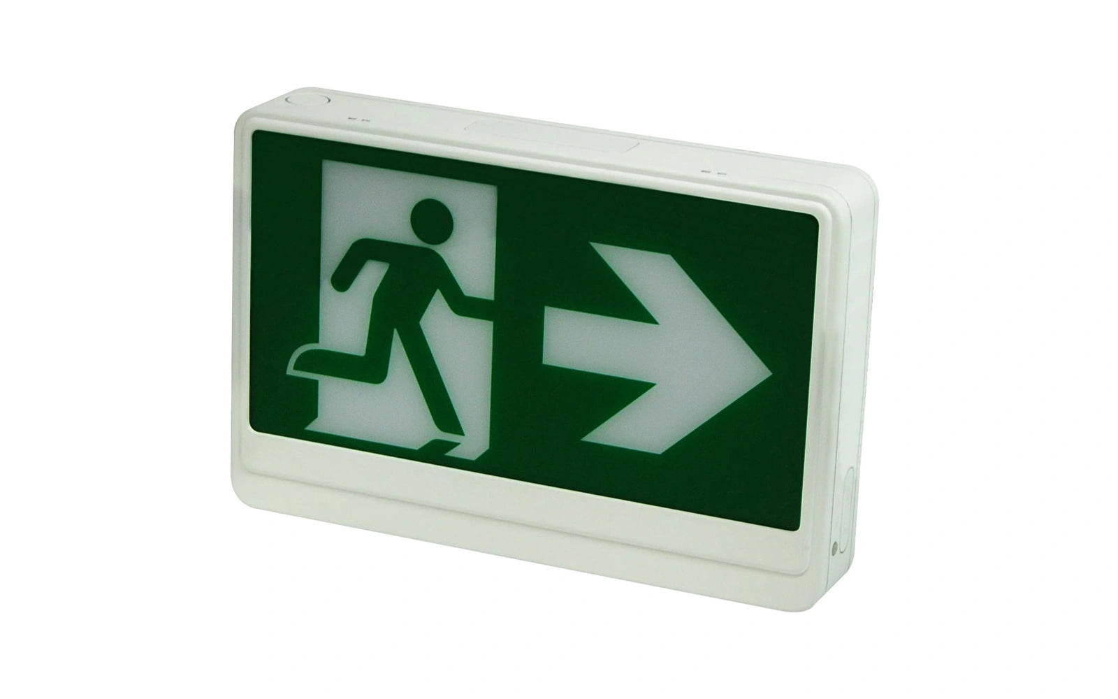 Running Man Thermoplastic Exit Sign - Unlimited Lights Project Ready alternate real product photo