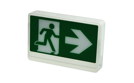 Running Man Thermoplastic Exit Sign - Unlimited Lights Project Ready alternate real product photo