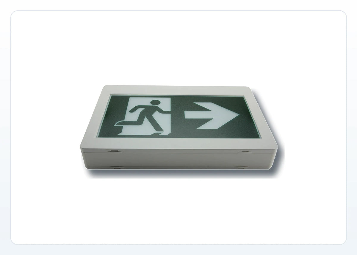 "Running Man" LED Exit Sign - Pictogram, CSA Listed, 90 Min Backup product detail image