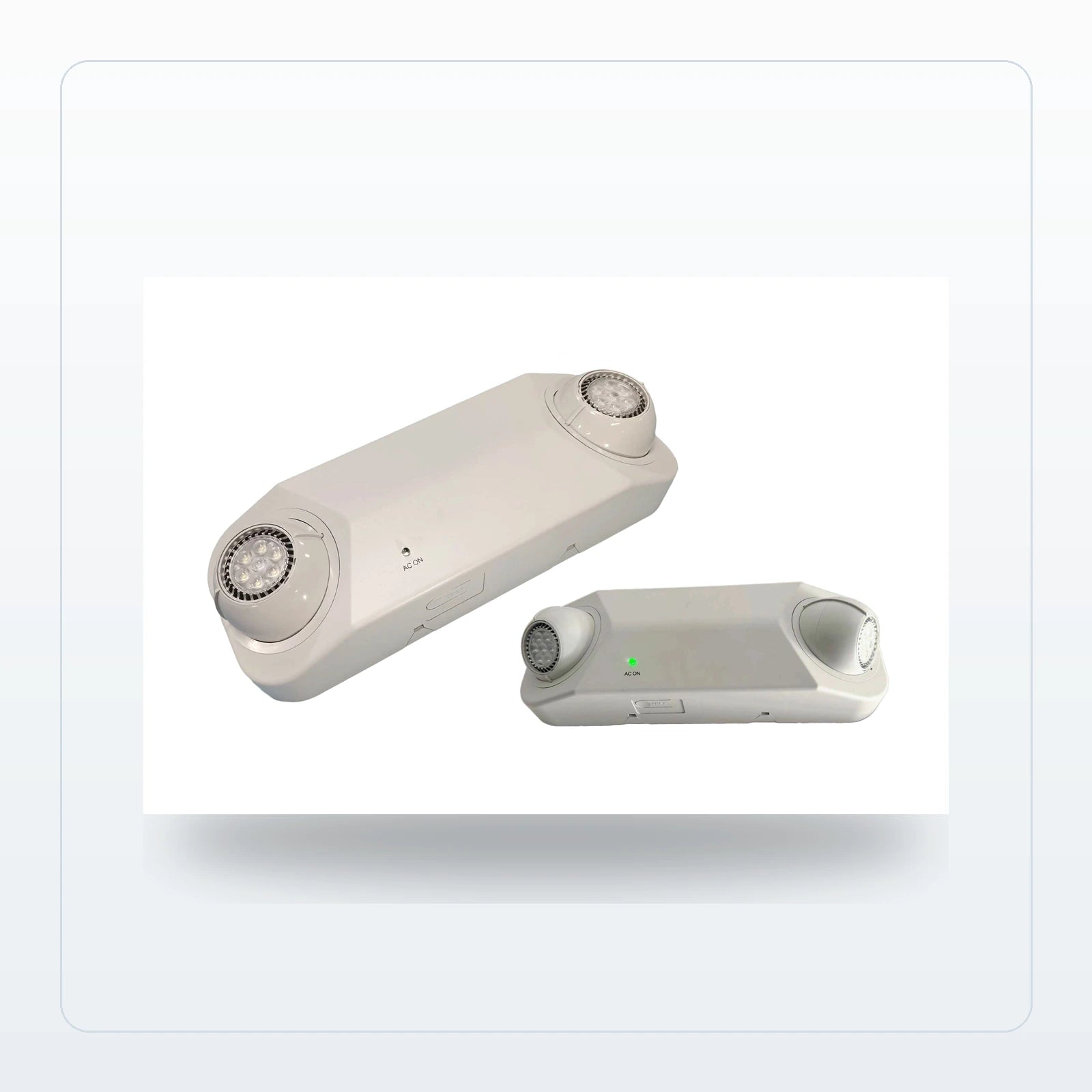 Semi-Recessed MR-16 LED Emergency Lighting Unit for Unlimited Lights