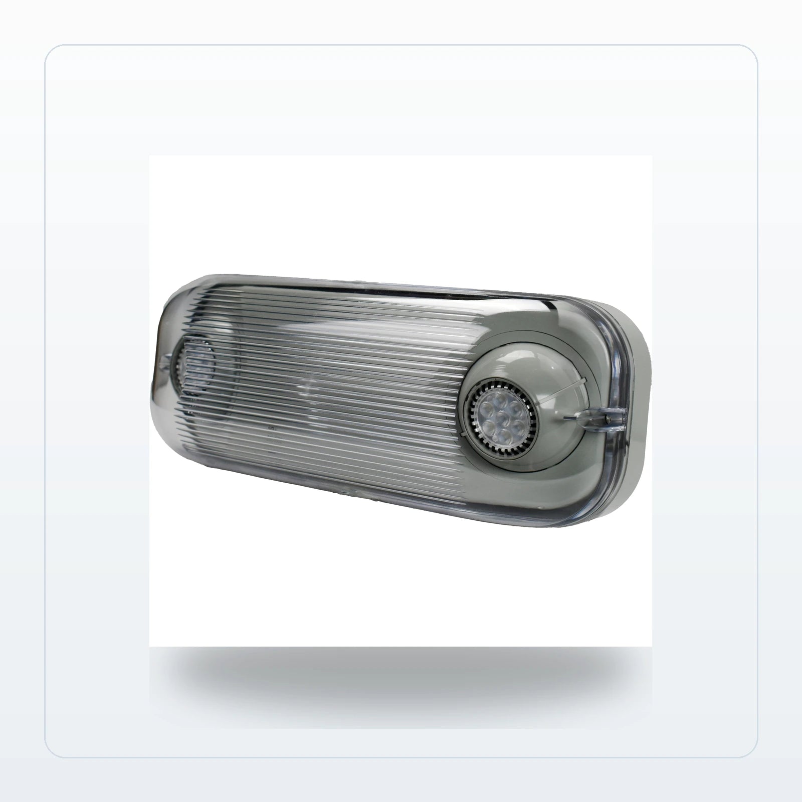 Wet-Location Semi-Recessed LED MR16 Emergency Unit - Unlimited Lights Project Ready for Unlimited Lights