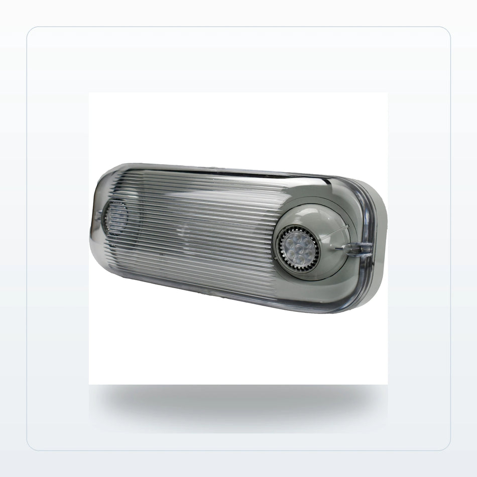 Wet-Location Semi-Recessed LED MR16 Emergency Unit - Unlimited Lights Project Ready for Unlimited Lights