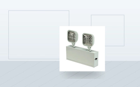 Emergency Lights application image for Steel Housing LED Emergency Light - Dual Heads, Remote-Capable, NYC