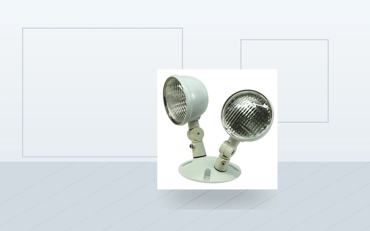 Emergency Lights application image for Indoor Steel LED Remote Head Emergency Light - Unlimited Lights Project Ready