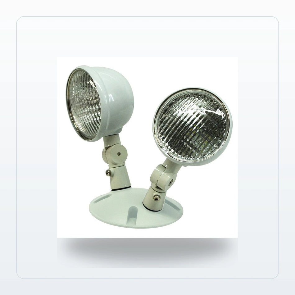 Indoor Steel LED Remote Head Emergency Light - Unlimited Lights Project Ready for Unlimited Lights