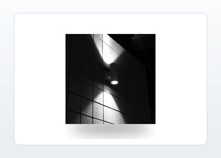 Architectural LED Up/Down Cylinder Wall Pack - Selectable Wattage, CCT & Beam Angles (4-inch) - Unlimited Lights Project Ready product detail image