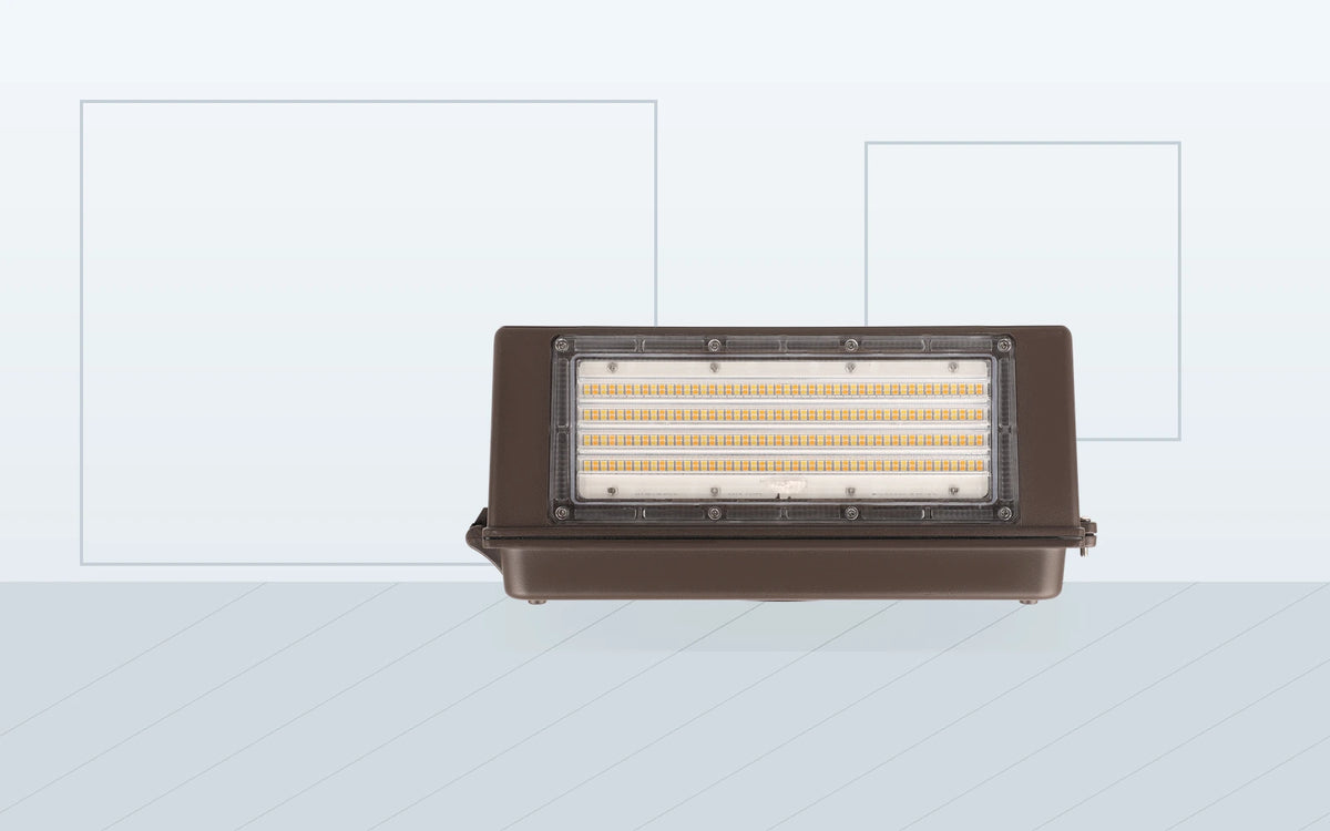 Wall Packs application image for Full Cutoff LED Wall Pack - Selectable Lumen & Color Temp | Up to 16,800 Lumens - Unlimited Lights Project Ready