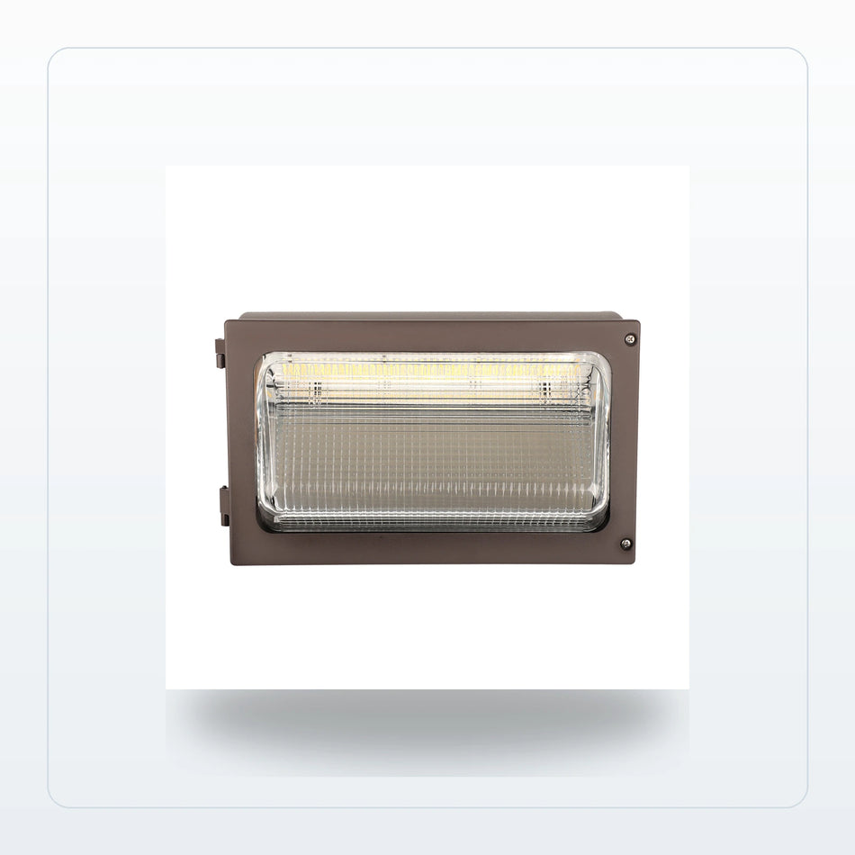 Traditional LED Wall Pack - Selectable Wattage & Color Temp | Up to 15,500 Lumens for Unlimited Lights