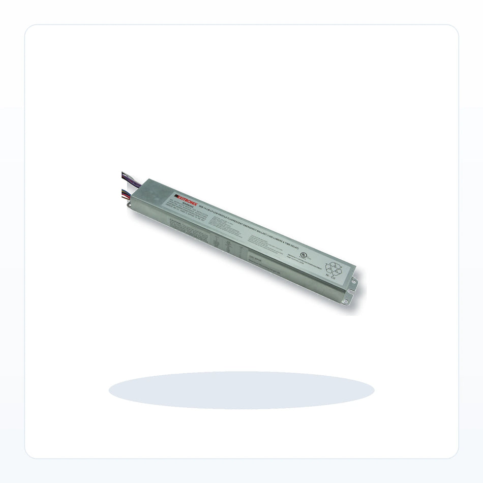 Low-Profile Fluorescent Emergency Ballast - 1400 Lumens, 120/277V, UL 924 Listed for Unlimited Lights