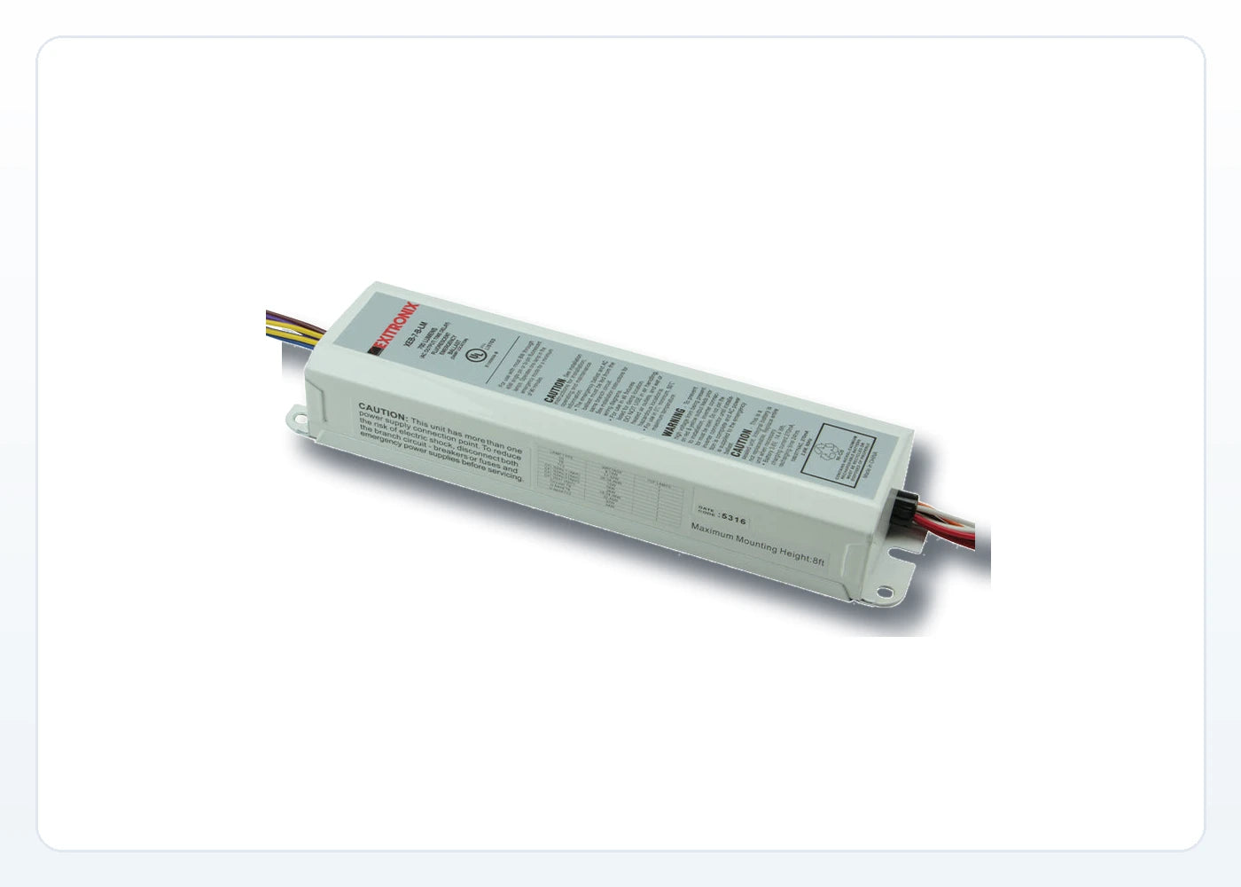 Fluorescent Emergency Ballast - 390 to 700 Lumens for Low-Mercury Lamps
