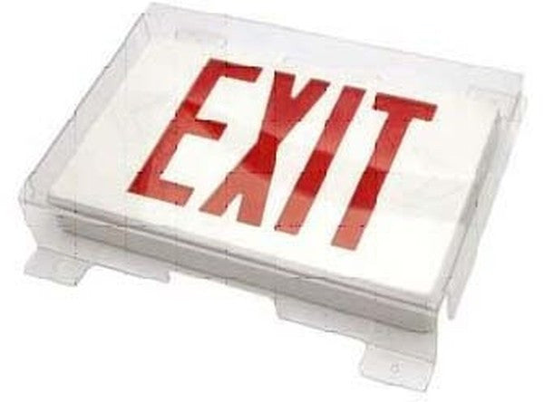 Polycarbonate Exit Sign Shield for EZXTE, KXTE, SLXTU