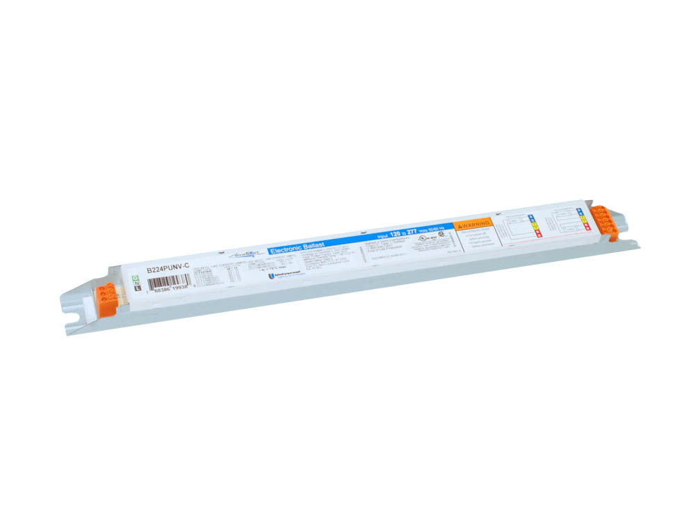 Electronic High Output Ballast 120V to 277V for (2) F24T5