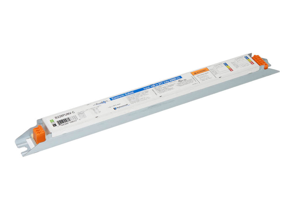 Electronic Ballast 120V to 277V for (2) F28T5