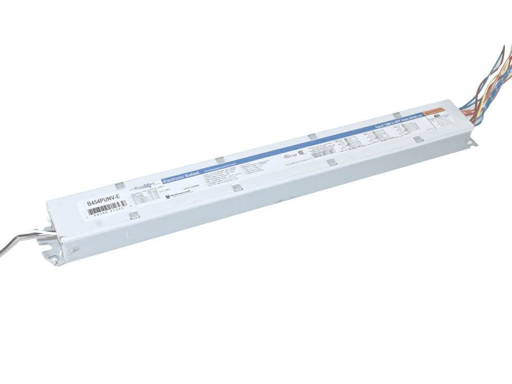 B454PUNV-E010C Electronic Programmed Start High Output Ballast 120V to 277V for (4) F54T5