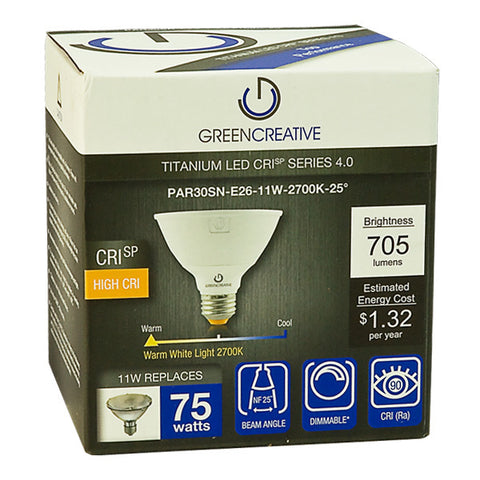 Green Creative 11PAR30SNG4DIM/927NF25 (16130)