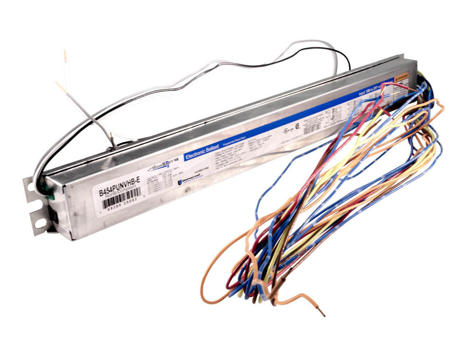 B454PUNVHB-E010C Electronic Programmed Rapid Start High Bay Ballast 120V to 277V for (4) F54T5