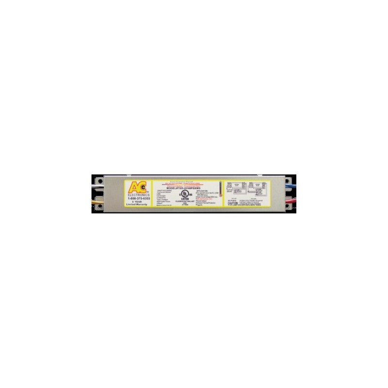 AC Ballast AC-2/57T4UVBMS - 1 or 2 - 57w CFL lamps - 120/277v - Bottom Mount