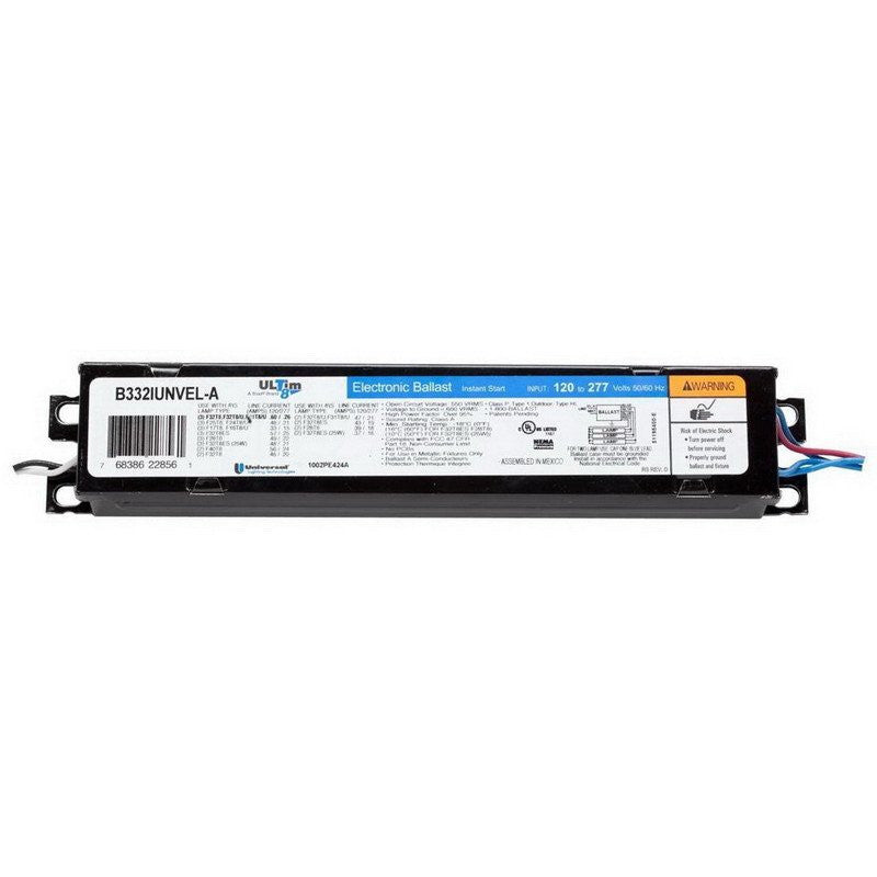 B332IUNVEL-A000I - F32T8ES Electronic Ballast - Instant Start