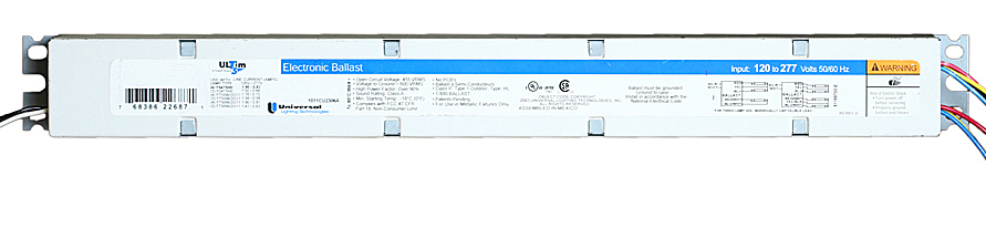 Universal B454PUNV-E AccuStart 4-Lamp F54T5HO Ballast - HPF