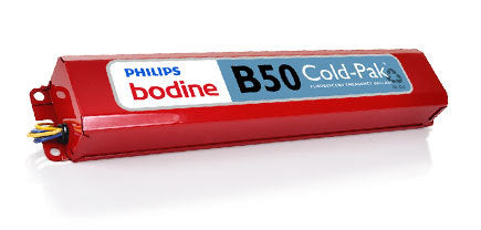 Bodine B50 Cold-Pak Emergency Ballast 1200 Lumens - 1-2 Lamps