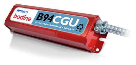 Bodine B94CGU Emergency Ballast 300-750 Lumens - Flex Conduit