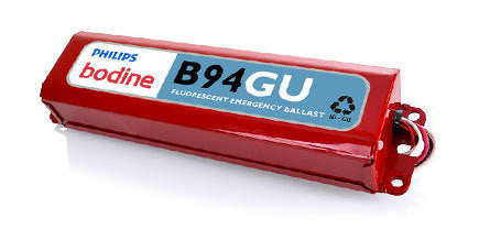 Bodine B94GU Emergency Ballast 300-750 Lumens - Flex Conduit