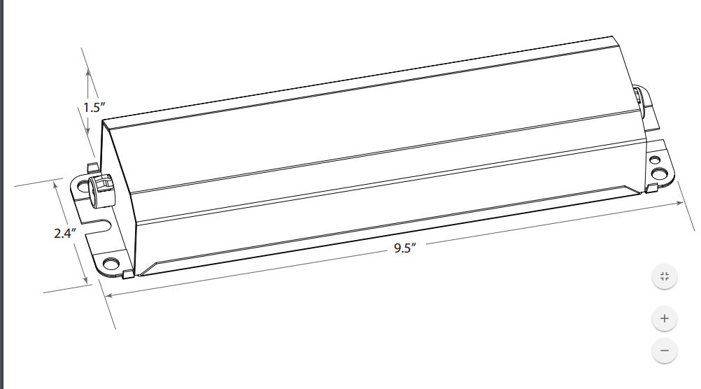750 Lumen Output, Operates Double/Quad/Triple 4 Pin Compact Lamps