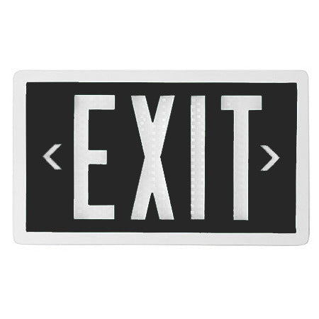Tritium Exit Signs - Double Sided - Non-Electrical Exit Signs