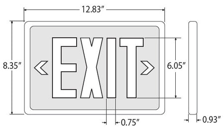 Exit Signs Double