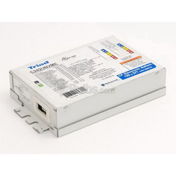 C242UNVMES001C Triad Electronic Fluorescent Ballast, 22 - 70 Watt